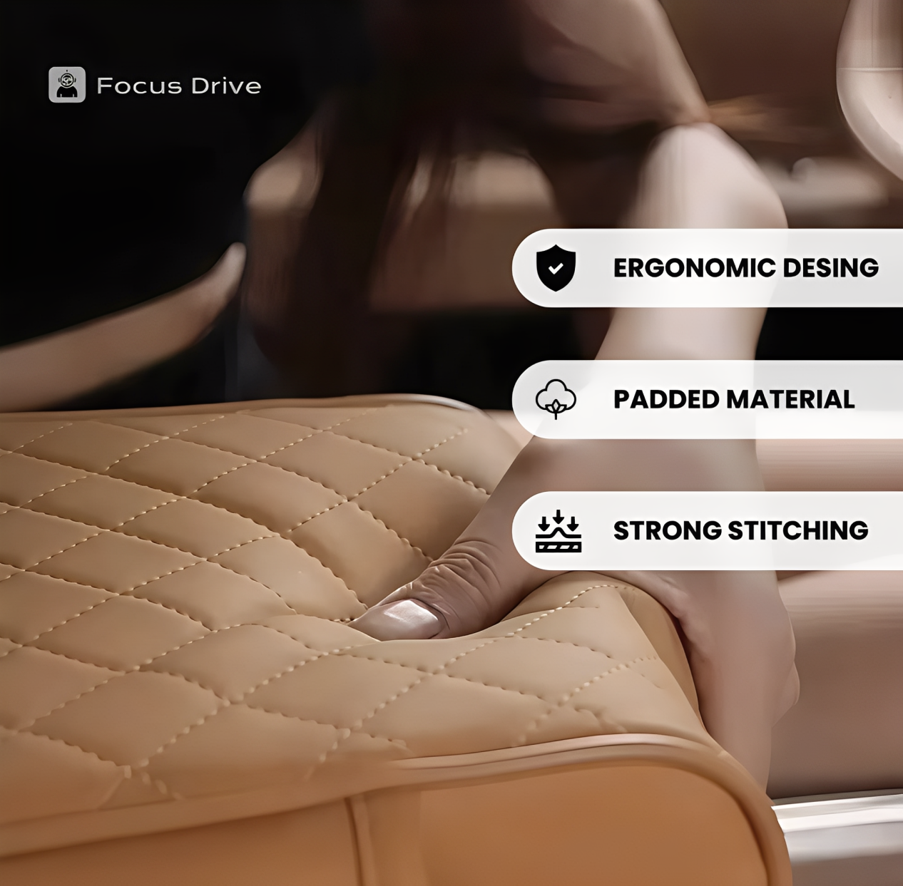 Multifunctional center console organizer.